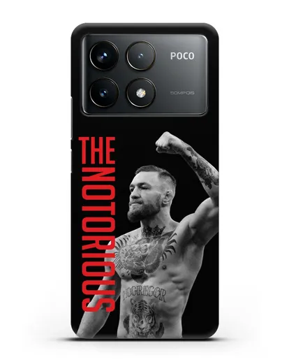 Чехол с изображением Conor McGregor The Notorious силиконовый для Xiaomi Poco F6 Pro