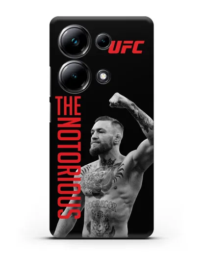 Чехол с изображением Conor McGregor The Notorious силиконовый для Xiaomi Poco M6 Pro