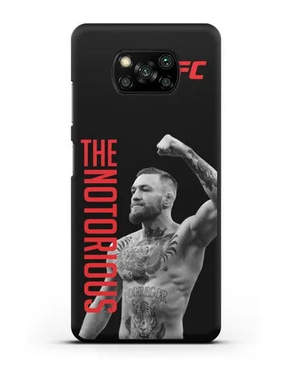 Чехол с изображением Conor McGregor The Notorious силиконовый для Xiaomi Poco X3