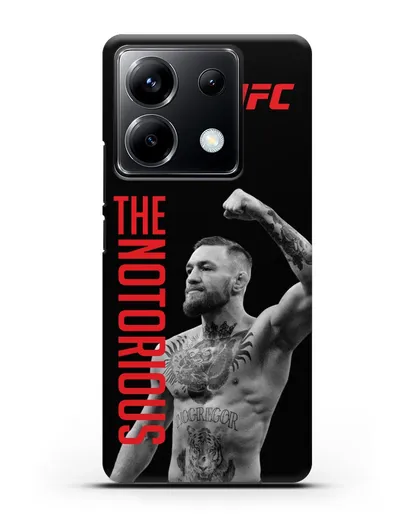 Чехол с изображением Conor McGregor The Notorious силиконовый для Xiaomi Poco X6