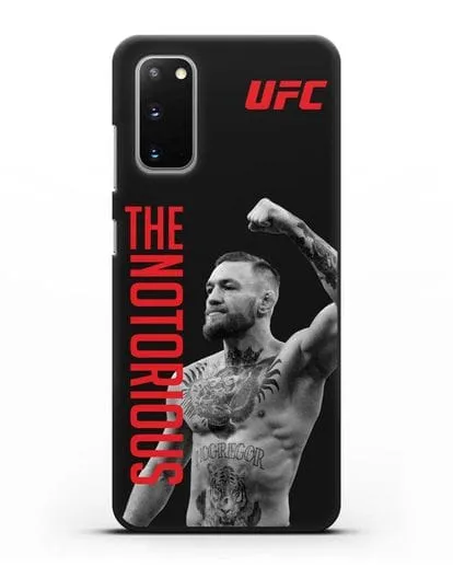 Чехол с изображением Conor McGregor The Notorious силиконовый для Samsung Galaxy S20 [SM-G980F]