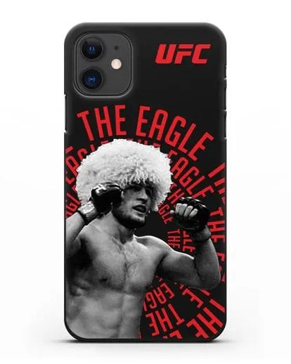 Чехол с изображением Хабиб Нурмагомедов The Eagle силиконовый для iPhone 11
