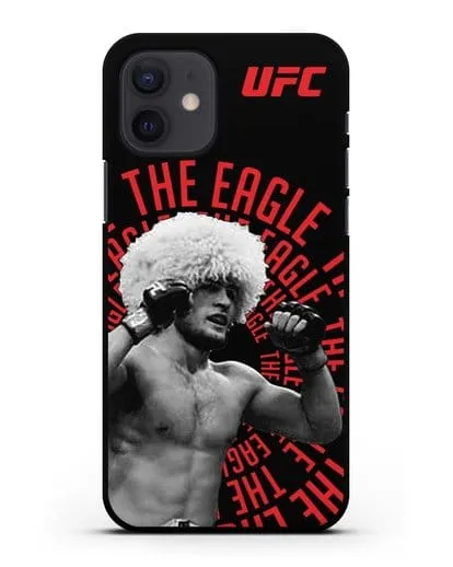 Чехол с изображением Хабиб Нурмагомедов The Eagle силиконовый для iPhone 12