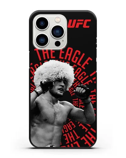 Чехол с изображением Хабиб Нурмагомедов The Eagle силиконовый для iPhone 13 Pro