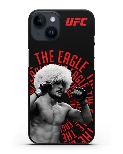 Чехол с изображением Хабиб Нурмагомедов The Eagle силиконовый для iPhone 14