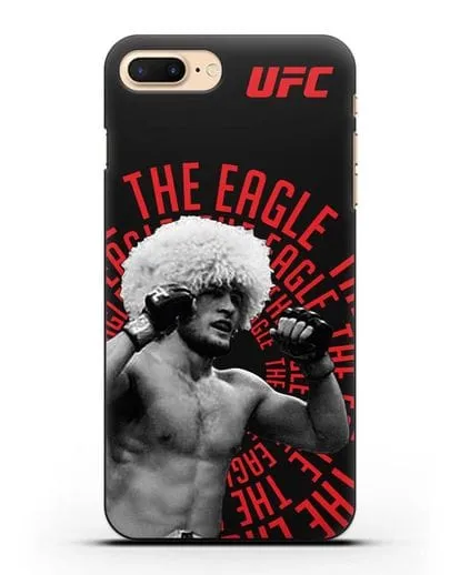 Чехол с изображением Хабиб Нурмагомедов The Eagle силиконовый для iPhone 8 Plus