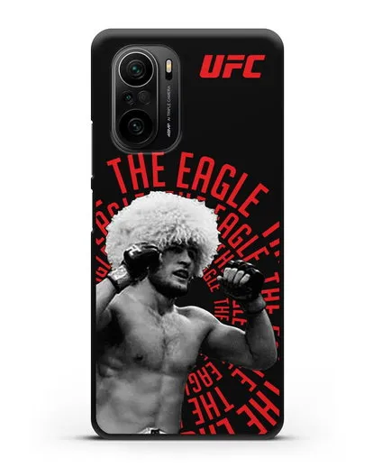 Чехол с изображением Хабиб Нурмагомедов The Eagle силиконовый для Xiaomi Poco F3 Pro
