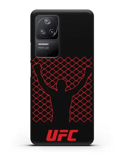 Чехол с символикой UFC силиконовый для Xiaomi Poco F4