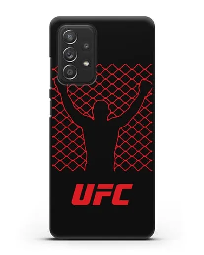 Чехол с символикой UFC силиконовый для Samsung Galaxy A53