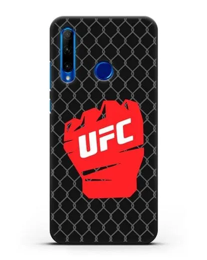 Чехол с изображенем UFC Перчатка силиконовый для Honor 10i