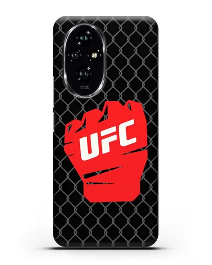 Чехол с изображенем UFC Перчатка силиконовый для Honor 200