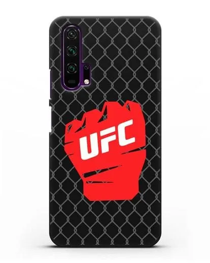 Чехол с изображенем UFC Перчатка силиконовый для Honor 20 Pro