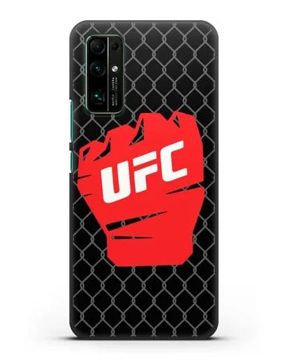 Чехол с изображенем UFC Перчатка силиконовый для Honor 30