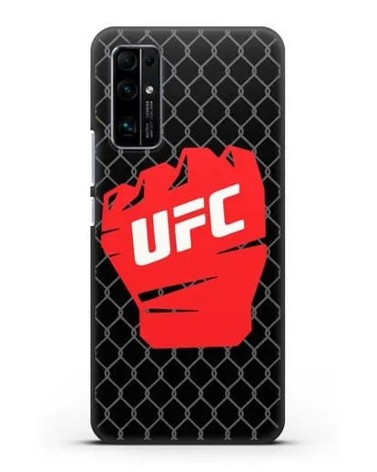 Чехол с изображенем UFC Перчатка силиконовый для Honor 30 Premium