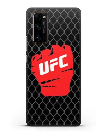 Чехол с изображенем UFC Перчатка силиконовый для Honor 30 Pro Plus