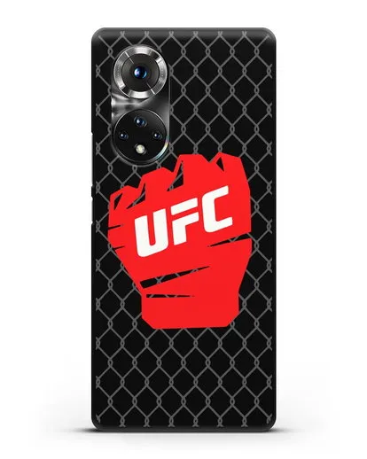 Чехол с изображенем UFC Перчатка силиконовый для Honor 50 Pro