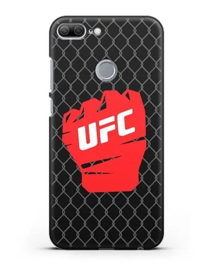 Чехол с изображенем UFC Перчатка силиконовый для Honor 9 Lite