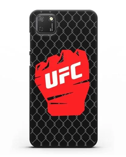 Чехол с изображенем UFC Перчатка силиконовый для Honor 9S