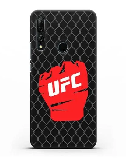 Чехол с изображенем UFC Перчатка силиконовый для Honor 9X