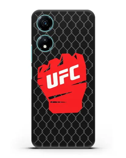 Чехол с изображенем UFC Перчатка силиконовый для Honor X5 Plus