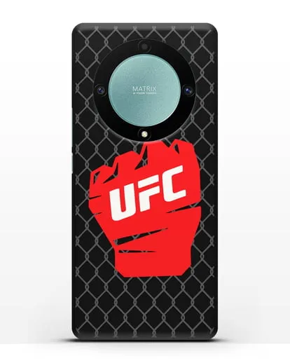 Чехол с изображенем UFC Перчатка силиконовый для Honor X9a