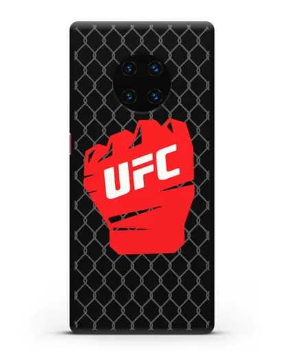 Чехол с изображенем UFC Перчатка силиконовый для Huawei Mate 30 Pro