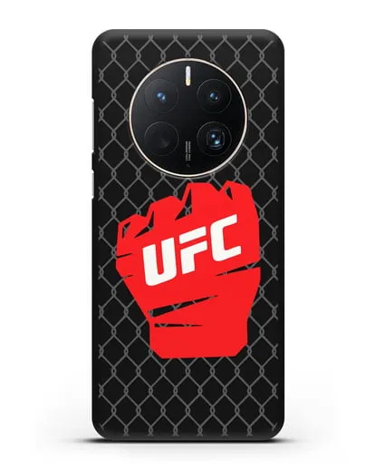 Чехол с изображенем UFC Перчатка силиконовый для Huawei Mate 50