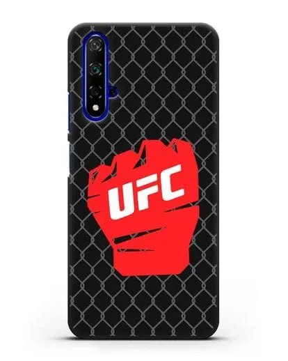 Чехол с изображенем UFC Перчатка силиконовый для Huawei Nova 5T