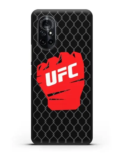 Чехол с изображенем UFC Перчатка силиконовый для Huawei Nova 8