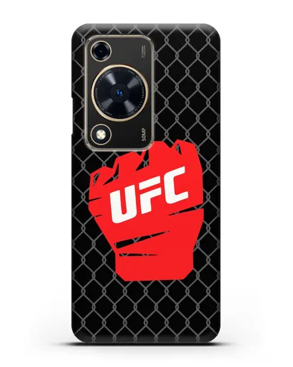 Чехол с изображенем UFC Перчатка силиконовый для Huawei Nova Y72
