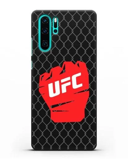 Чехол с изображенем UFC Перчатка силиконовый для Huawei P30 Pro
