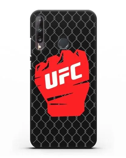 Чехол с изображенем UFC Перчатка силиконовый для Huawei P40 lite E