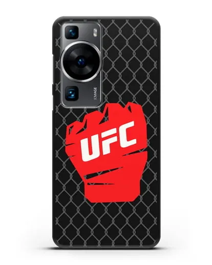 Чехол с изображенем UFC Перчатка силиконовый для Huawei P60