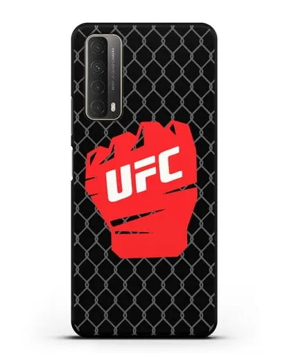 Чехол с изображенем UFC Перчатка силиконовый для Huawei P Smart 2021