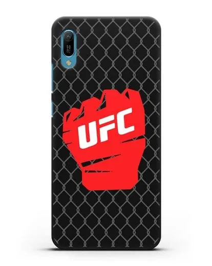 Чехол с изображенем UFC Перчатка силиконовый для Huawei Y6 2019