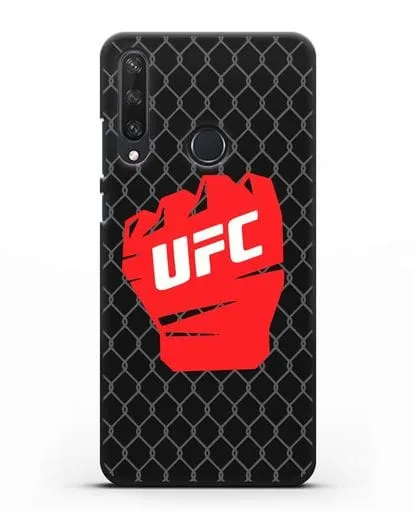 Чехол с изображенем UFC Перчатка силиконовый для Huawei Y6P
