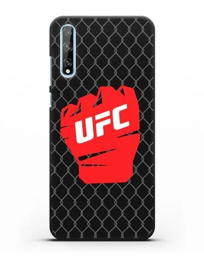 Чехол с изображенем UFC Перчатка силиконовый для Huawei Y8P