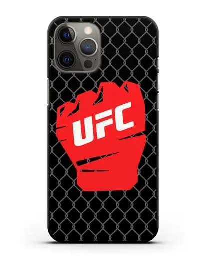 Чехол с изображенем UFC Перчатка силиконовый для iPhone 12 Pro Max