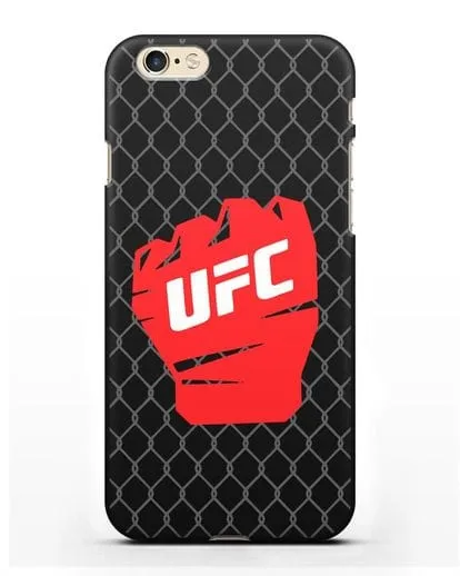 Чехол с изображенем UFC Перчатка силиконовый для iPhone 6s