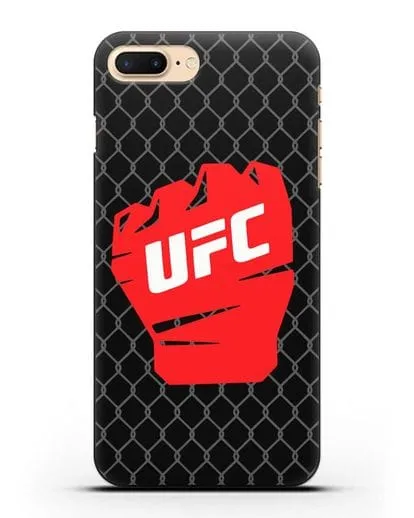 Чехол с изображенем UFC Перчатка силиконовый для iPhone 8 Plus