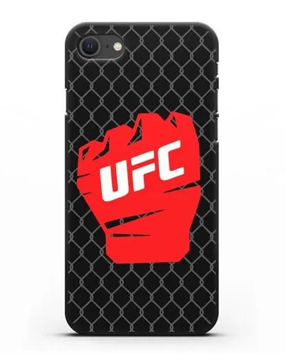 Чехол с изображенем UFC Перчатка силиконовый для iPhone SE 2020