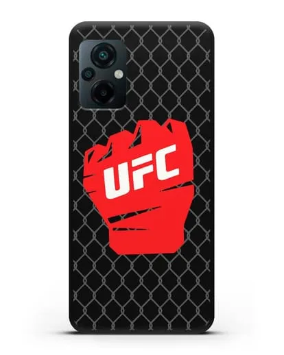 Чехол с изображенем UFC Перчатка силиконовый для Xiaomi Poco M5