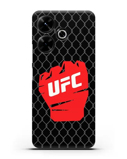 Чехол с изображенем UFC Перчатка силиконовый для Xiaomi Poco M6