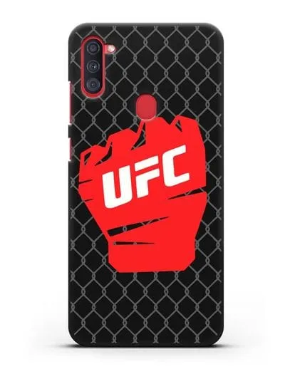 Чехол с изображенем UFC Перчатка силиконовый для Samsung Galaxy A11 [SM-A115F]