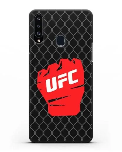 Чехол с изображенем UFC Перчатка силиконовый для Samsung Galaxy A20s [SM-A207FN]