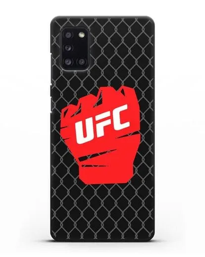 Чехол с изображенем UFC Перчатка силиконовый для Samsung Galaxy A31 [SM-A315F]