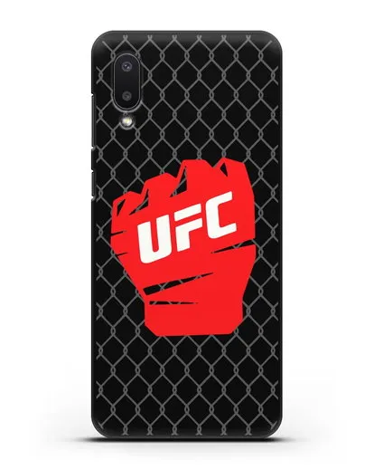 Чехол с изображенем UFC Перчатка силиконовый для Samsung Galaxy A02 [SM-A022G]