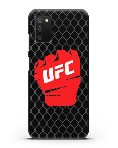 Чехол с изображенем UFC Перчатка силиконовый для Samsung Galaxy A03S [SM-A037F]