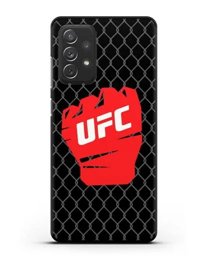 Чехол с изображенем UFC Перчатка силиконовый для Samsung Galaxy A72 [SM-A725F]