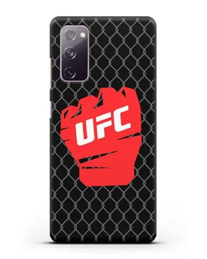 Чехол с изображенем UFC Перчатка силиконовый для Samsung Galaxy S20 FE [SM-G780F]
